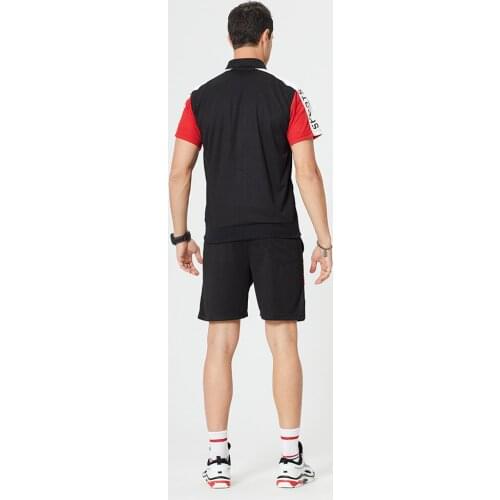 Summer Casual Men Tracksuit Clothing Set Fitness Suit Sporting Suits Male Short Sleeve T Shirt + Shorts Quick Drying 2 Piece Set
