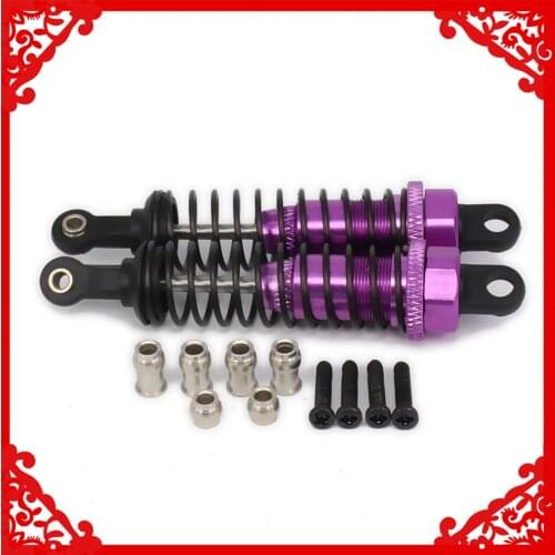 Oil Adjustable 70mm Alloy Aluminum Shock Absorber Damper For Rc Car 1/16 Buggy Truck Hpi Hsp Traxxas Losi Axial Tamiya 2 PCS