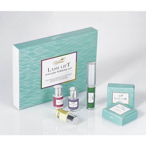 Yelix lash Lamination Perm Kit Professtional Eyelash Lift Silicone Pads Y-shape Comb Semi-permanent Lashes Curling Private Label