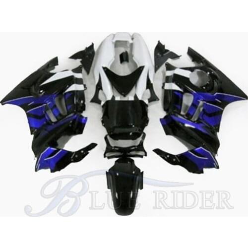 For HONDA CBR 600 F3 1995 1996 Full Motorcycle Fairing Kit Fairings Parts CBR600F 95 96 Bodyworks Blue White Black + Tank Cover