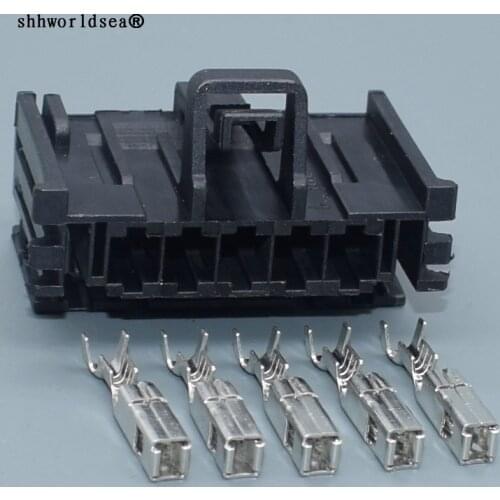 Shhworldsea 5 Pin 2.8mm Car Cable Sockets Automotive Wire Connector With Terminals
