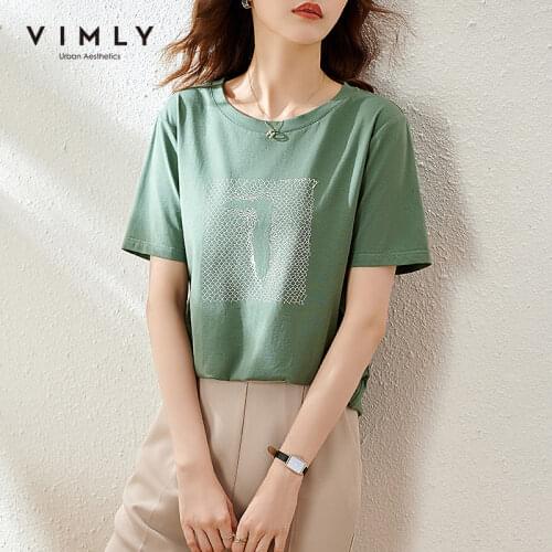 Vimly Women's T-shirts With Print