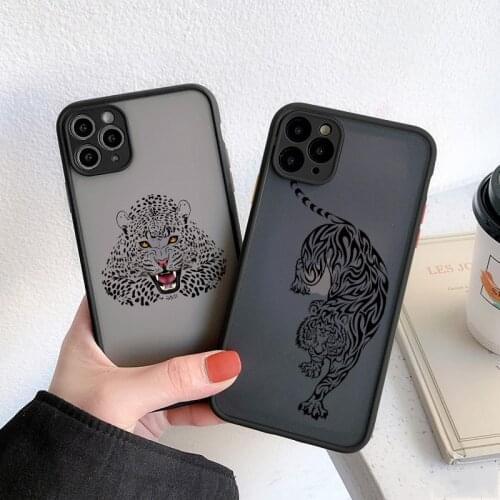 Totem Animal Tiger hard cover For iPhone 12 mini Case leopard Phone Cases for iphone 11 Pro Max 7 8 6 S Plus SE 2020 X XR XS MAX
