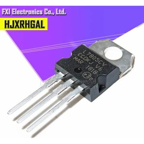 10PCS L7805CV TO220 L7805 TO-220 7805 LM7805 MC7805 stabilivolt voltage-regulator tube New original