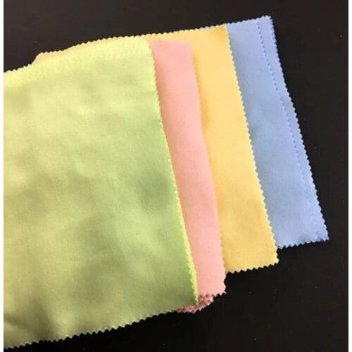 10pcs/lot Women Multi Glasses Cleaning Cloth For Lens 15*15cm Microfiber Glasses Cleaner Lens Cloth Wipes Screen Random Colors