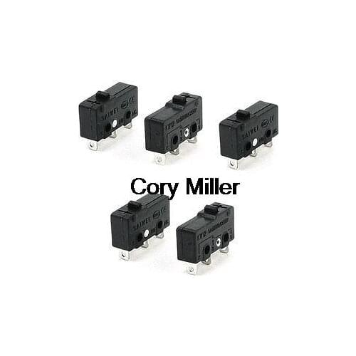 3A/250VAC 5A/125AC 1NO 1NC 1COM SPDT Mini Micro Switches