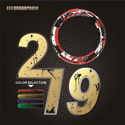 New 4 X thick edge rim sticker stripe full coverage wheel reflective decoration decals suitable for YAMAHA FZ1 fz 1