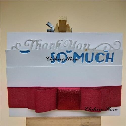Thank you very much Metal Cutting Dies Scrapbooking For Card Making DIY Embossing Cuts New Craft Pattern Photo Frame Cover