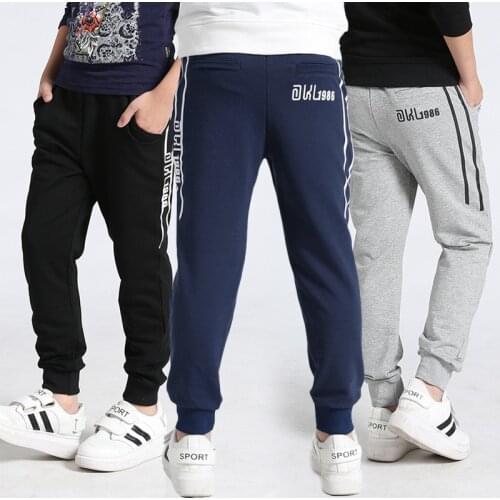 Pants For Boy New Casual Sports Trousers Boys Pants Spring Sweatpants For Boys Autumn Teenage Boys Clothing 4 6 8 14 Years