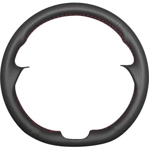 Car Steering Wheel Cover DIY Hand-Stitched Artificial Leather Breathable Design for Golf 7 Mk7 New-Polo Passat B8
