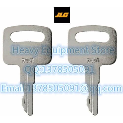 2 PCS Key For JLG Equipment Ignition Starter , JLG ManliftSizzor Lift JLG New 9901 Lift ELI80-0123 2860030