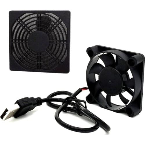 K92F New FGD5010H2BL DC 5V 0.1A CPU/GPU Cooler Replacement 50x50x10mm Notebook CPU Cooling Fan USB Connector PC Fan