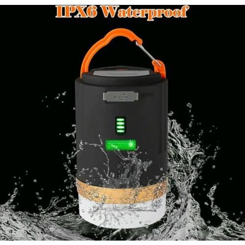 Mayitr Night Light Lamp Portable Lantern Night Emergency Bulb For Emergency Outdoor LED Camping Lantern Rechargeable Flashlight