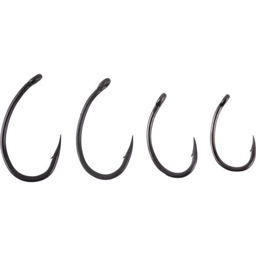 20pcs Fishing Hooks Kit High Carbon Steel Bait Jig Sharp Fish Hooks with Barbs Carp Fishing Gear Terminal Tackle Supplies