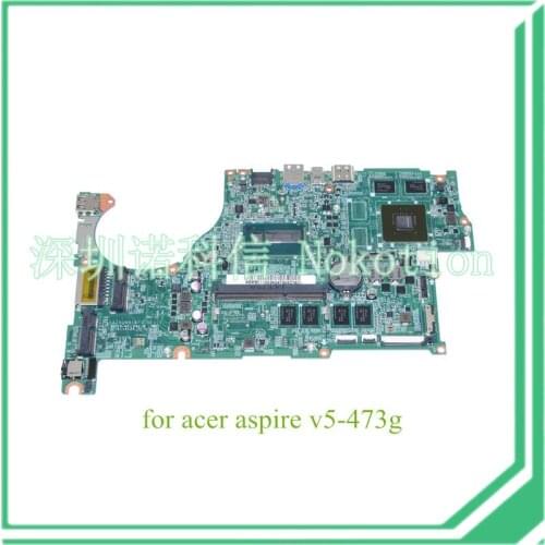NOKOTION DAZRQMB18F0 NBMBC11003 NB.MBC11.003 For acer aspire V5-473G laptop motherboard i5-4200U +NVIDIA graphics