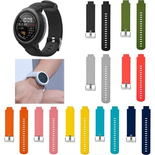 Wrist Strap for Xiaomi Huami Amazfit Verge Youth Watch Fashion Youth colours Bracelet Strap Replacement Sport Band Strap S1