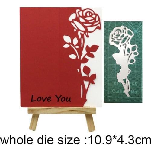Craft dies metal cutting dies cut die mold Rose Flower Decoration Scrapbook paper craft knife mould blade punch stencils dies