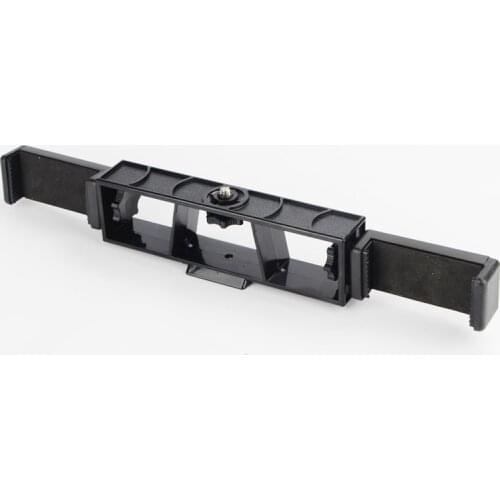 Photography Light double Holder Three Anchor Live Floor-Video Filming 1/4 Mobile Phone Live Holder phone