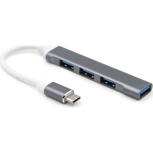 USB C HUB Type C to 3x USB 2.0 + USB 3.0 Adapter For Laptop Mobile Phone Tablet