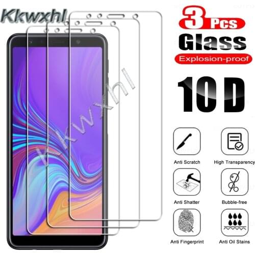 3PCS Tempered Glass For Samsung Galaxy XCover 4s 4 A6 A6+ A7 A8 A9 Star J2 Core J3 J4 Plus 2018 Protective Screen Protector Film