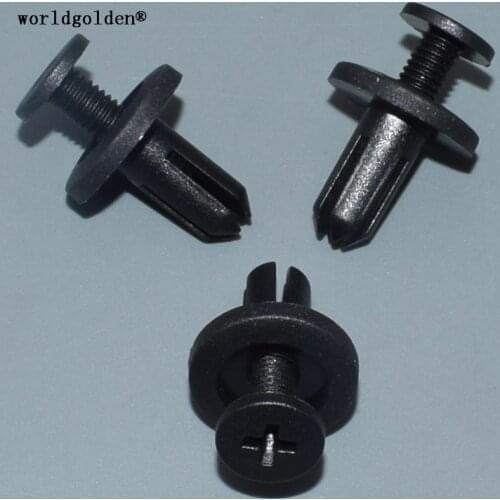 Worldgolden 10pcs auto fasteners for Honda 90505-SD4-003 (90684SA50030)