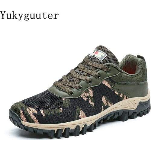 Men Woman Sport Running Shoes Couple Camouflage Outdoor Mesh Breathable Thick Sole Lightweight Athletic Training Sneakers