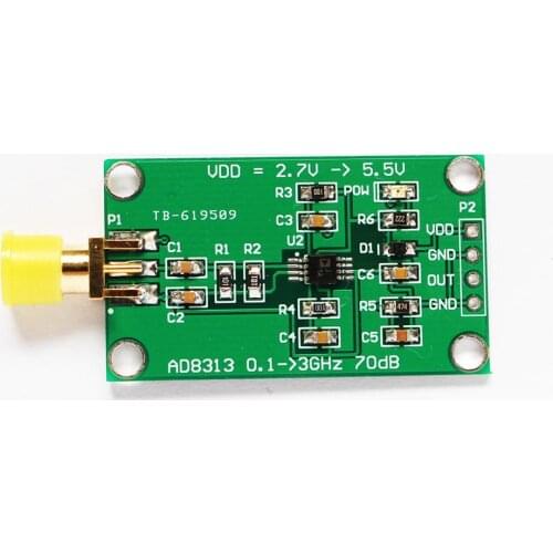 NEW AD8313 0.1 GHz to 2.5 GHz 70 dB logarithmic detector/controller module