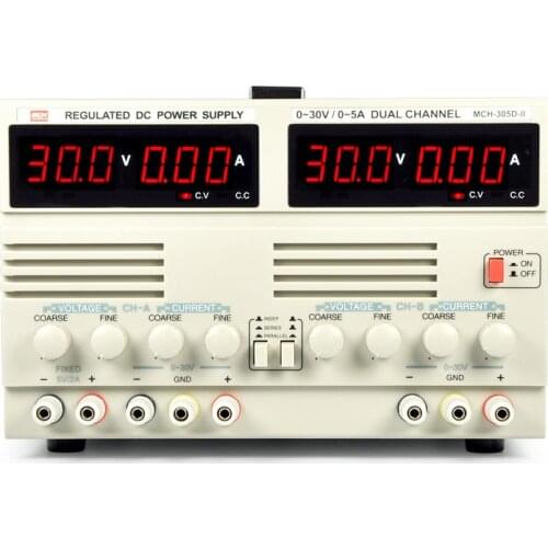 MCH-305DII (30V / 5A) Hot selling Adjustable DC power supply multifunction digital display adjustable dual power supply MCH305D