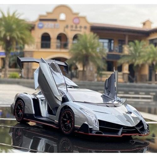 2021 1:32 NEW Toy Car Veneno Sports Car Alloy Car model Diecasts & Toy Vehicles Car Model Simulation Model Collection Kid Gift