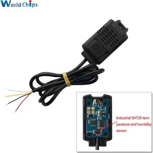 SHT20 Temperature and Humidity Sensor Module RS485 High Precision Monitor Transmitter Temperature Humidity Sensor Probe