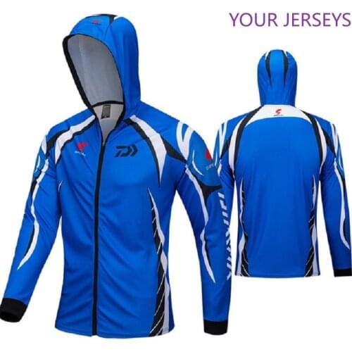 Men Fishing Clothing Professional HoodedFishing Coat Quick-Dry Long Sleeve Clothes Outdoor Sweathershirt Pesca DAIWA Pesca Dawa
