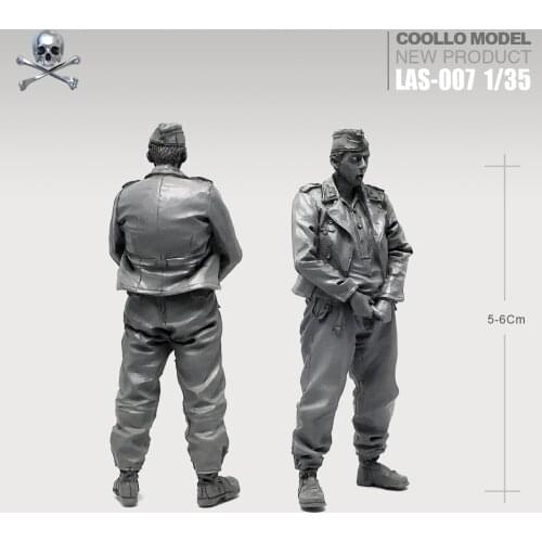 1/35 Resin Kits Armored Resin Soldier self-assembled Las-07