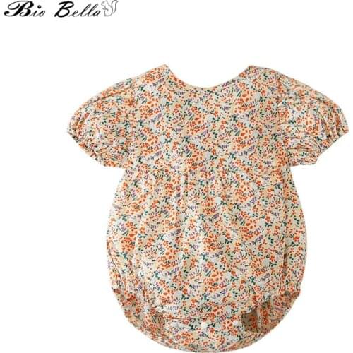 Peninsula Baby Bodysuit With Short Sleeves For Babies