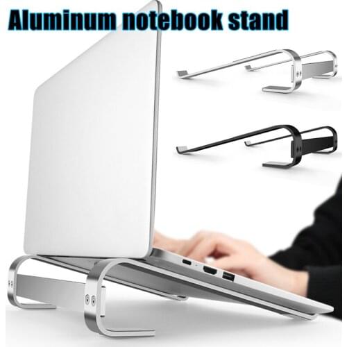 Aluminum Alloy Laptop Stand Portable Base Notebook Stand Holder For Macbook Air Pro Computer Support Cooling Bracket Accessories
