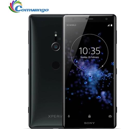 Unlocked Original Sony Xperia XZ2 JV 702S0 S0-03K H8296 H8216 RAM 4G ROM 64GB LTE 5.7" Android cellphone Octa Core