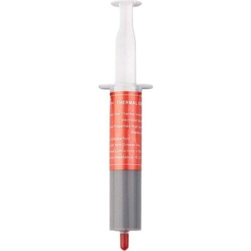 30g Syringe Thermal Conductive Grease Paste Compound Glue Silicone Heat Sink CPU HeatSink Processor ABS Cooling Radiator Cooler