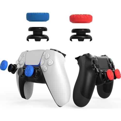 Silicone Joystick Caps for PS4 PS5 Controller Heightened Thumb Grip Stick Game Controllers Accessory