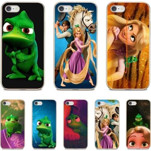 Tangled-Rapunzel-Chameleon-Pascal-Poster For Samsung Galaxy A9 A8 Star Lite A3 A5 A7 A6 Plus 2018 2015 2016 2017 Silicone Cover