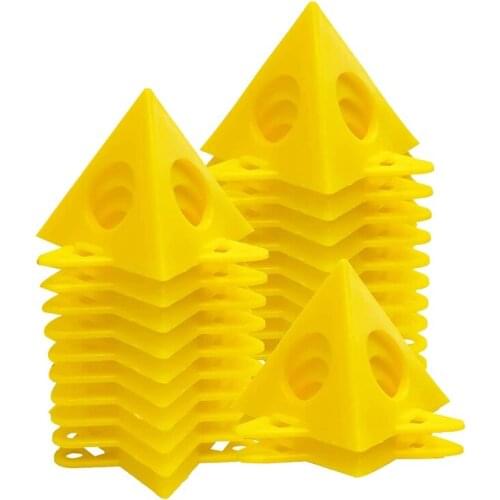 20Pcs Painters Pyramid Stands,Cabinet Paint Stands For Canvas Cabinet Door Risers,Pouring Paint Canvas Support Stands