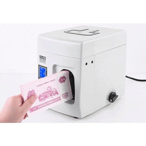 Intelligent Banknote Binder Bundling Machine Money Packer Money Paper Binding Machine Currency Strapping Tool Bank Cash Packer
