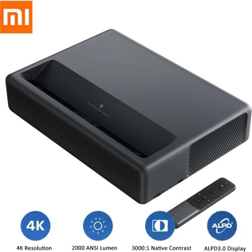 Xiaomi Mijia Laser Projector TV 4K 1S 2000 ANSI Lumens Smart Home Theater 150 Inch Projector Android HDR10 Dolby Audio Beamer