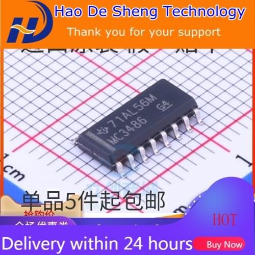 10PCS/LOT MC3486DR MC3486 SOP-16 Integration IC New Original In Stock