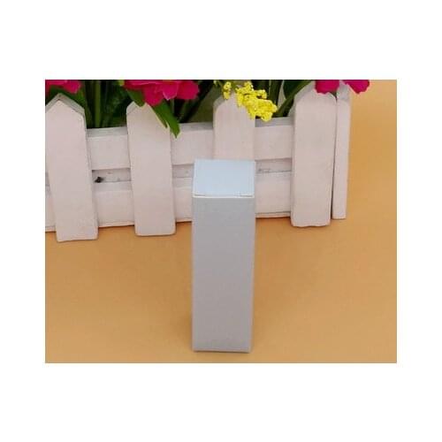 2*2*7.1cm 50Pcs/ Lot Small Sky Blue Kraft Paper Essential Oil Lipstick Perfume Bottle Party Box Gift Cosmetic Paper Pack Boxes