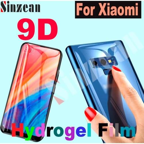 200pcs For Xiaomi mi note 10/Redmi K40 Pro/ mi 11 pro 3D Full Cover Soft hydrogel film Screen Protector