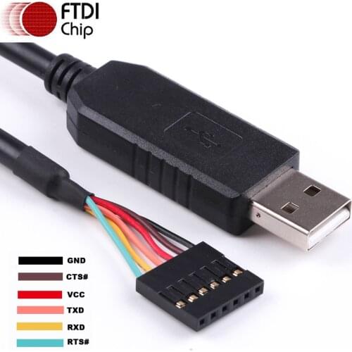6Pin FTDI FT232RL FT232 Module For Arduino USB to TTL UART Serial Wire Adapter RS232 Download Cable Module