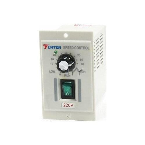 AC 220V Input DC 180V Output Green I/O 2-Position Switch Motor Speed Controller