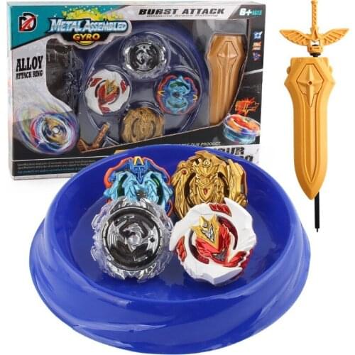 Bayblades Burst Metal Fusion Stadium Plastic Turbo blades B-00-115 B-00-117 B-00-127 B-00-129 With Launcher Arena YH2052