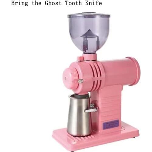 Electric Coffee Grinder Machine Coffee Beans Particle Fully Automatic Detachable Adjustable High Capacity Fast