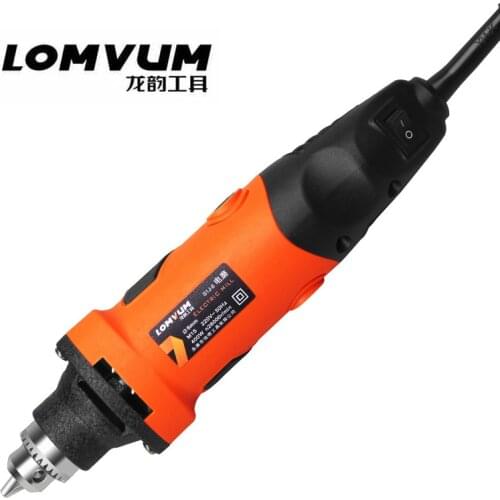 400W Mini Electric Drill 6MM Electric Grinder with 6 Position Variable Speed forDremel Rotary Polishing Engraver power Tools