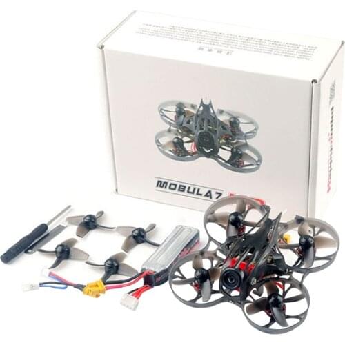 Happymodel Mobula7 HD 2-3S 75mm Crazybee F4 Pro BWhoop FPV Racing Drone PNP BNF With Splite3 Liite FPV Mini Camera Racer Drone